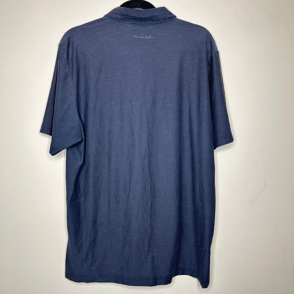 Travis Mathew Polo Shirt Lot Bundle Gray Blue Golf Performance Mens Large - Picture 3 of 13